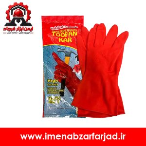 دستکش صنعتی طوفان کار