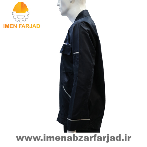 لباس کار اورجینال سرمه ای - Image 4