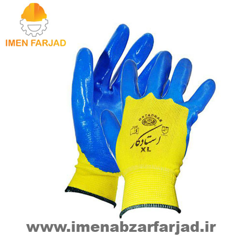 دستکش نیتریل کف مواد