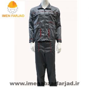 لباس کار اورجینال طوسی درجه دو