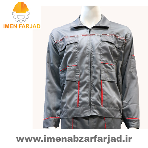 لباس کار اورجینال طوسی درجه دو - Image 3