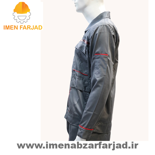 لباس کار اورجینال طوسی درجه دو - Image 4