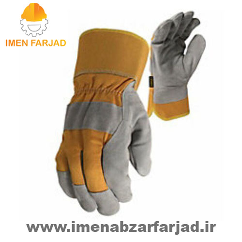 دستکش چرمی کف دوبل