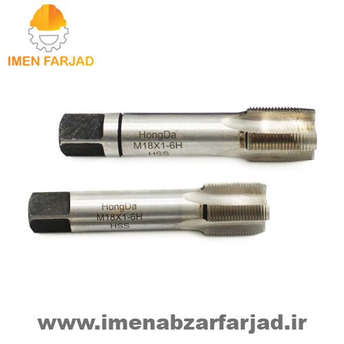 قلاویز دستی M18 گام 1 دنده ریز HSS هانگدا HONGDA