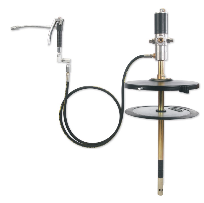 گریس پمپ بادی 220 لیتری GROZ