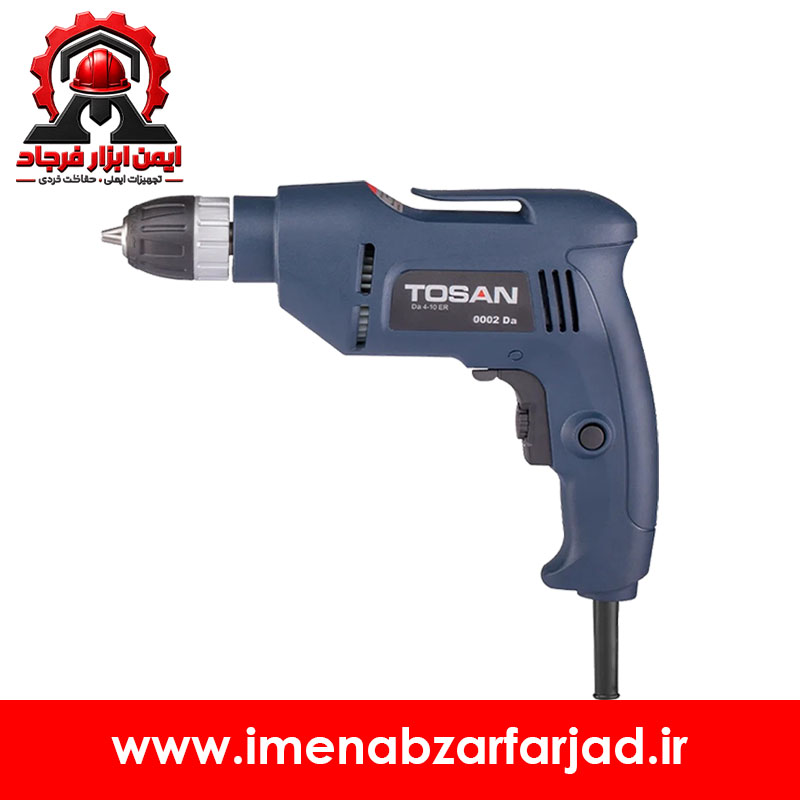 دریل 10 میلی‌متر 400 وات اتوماتیک توسن مدل 0002DA