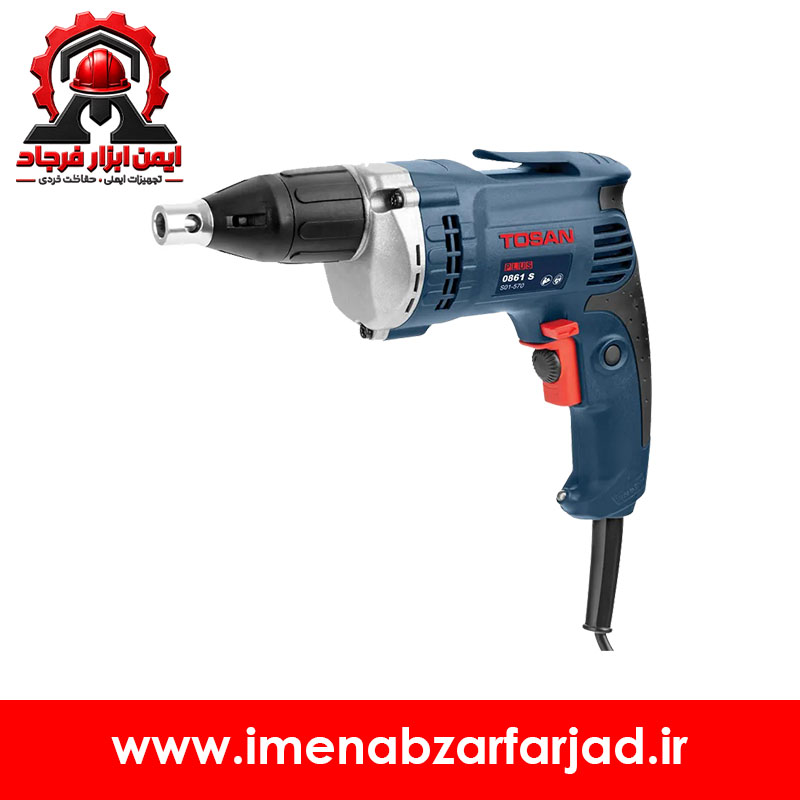پیچ‌گوشتی برقی درایوال 570 وات سری پلاس توسن مدل 0861S