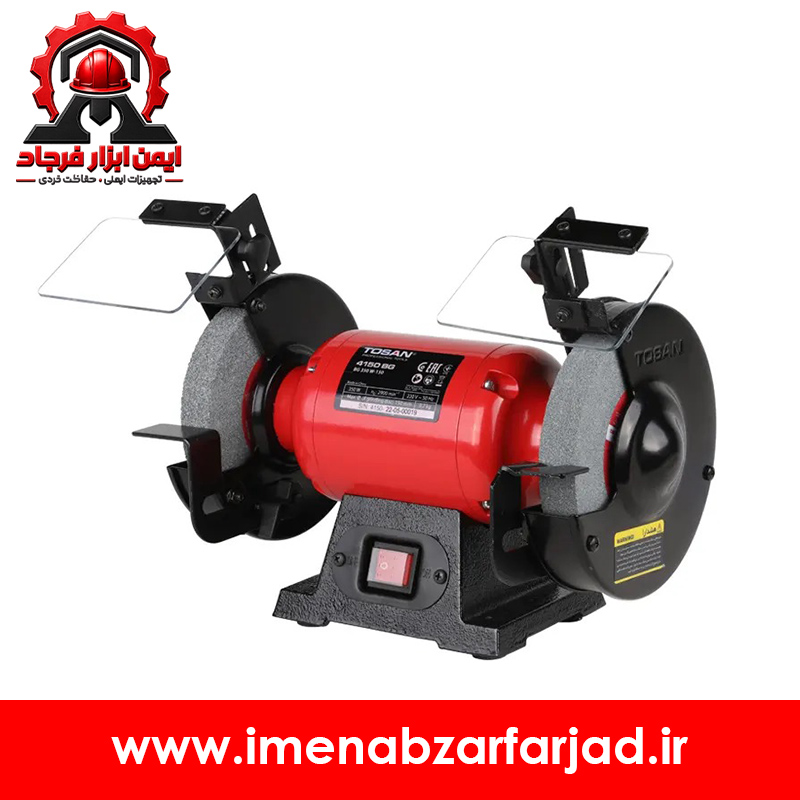سنگ سنباده رومیزی 150 میلی‌متر 350 وات توسن مدل 4150BG