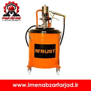 گریس پمپ بادی سطلی 12 کیلویی تراست مدل BGRP12/T
