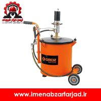 گریس پمپ بادی سطلی 15 کیلویی گروز مدل BGRP15
