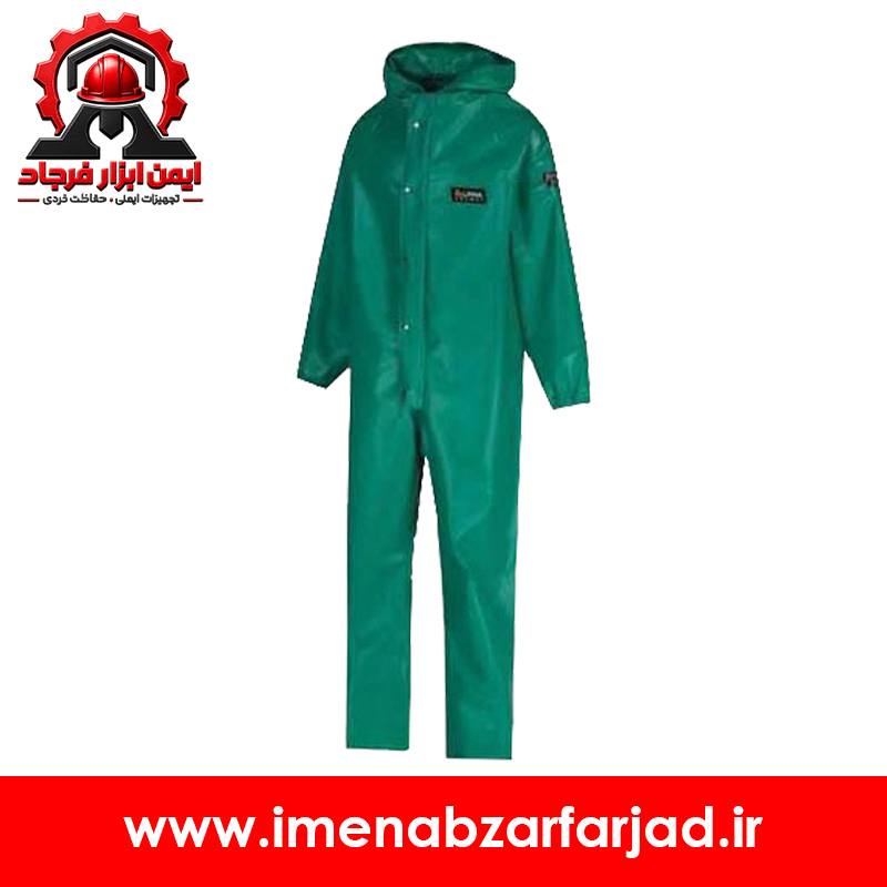 لباس ضد اسید و ضد مواد شیمیایی یکسره آلفا مدل چم مستر