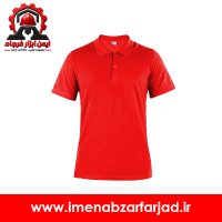 تیشرت جودون آستین کوتاه رنگ قرمز
