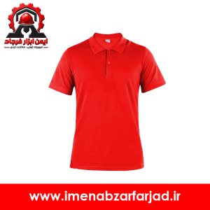 تیشرت جودون آستین کوتاه رنگ قرمز