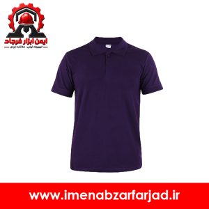 پولوشرت آستین کوتاه جودون رنگ بنفش
