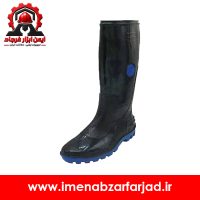 چکمه پلاستیکی ساق بلند مشکی صادقی