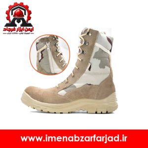 پوتین شاهین زیپ دار جیر