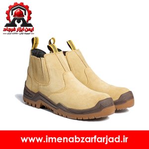 کفش ایمنی ساق بلند ساتر مدل جگوار خاکی