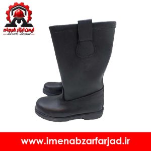 چکمه عملیاتی تمام چرم ضد حریق 95395/A