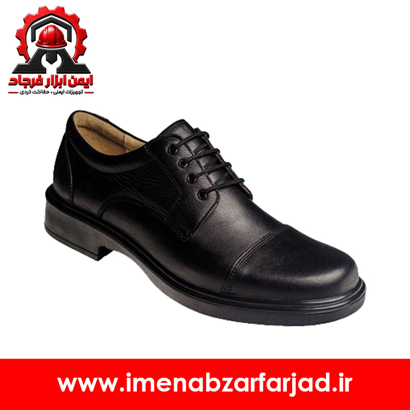 کفش اداری فرزین مدل ستادی بنددار