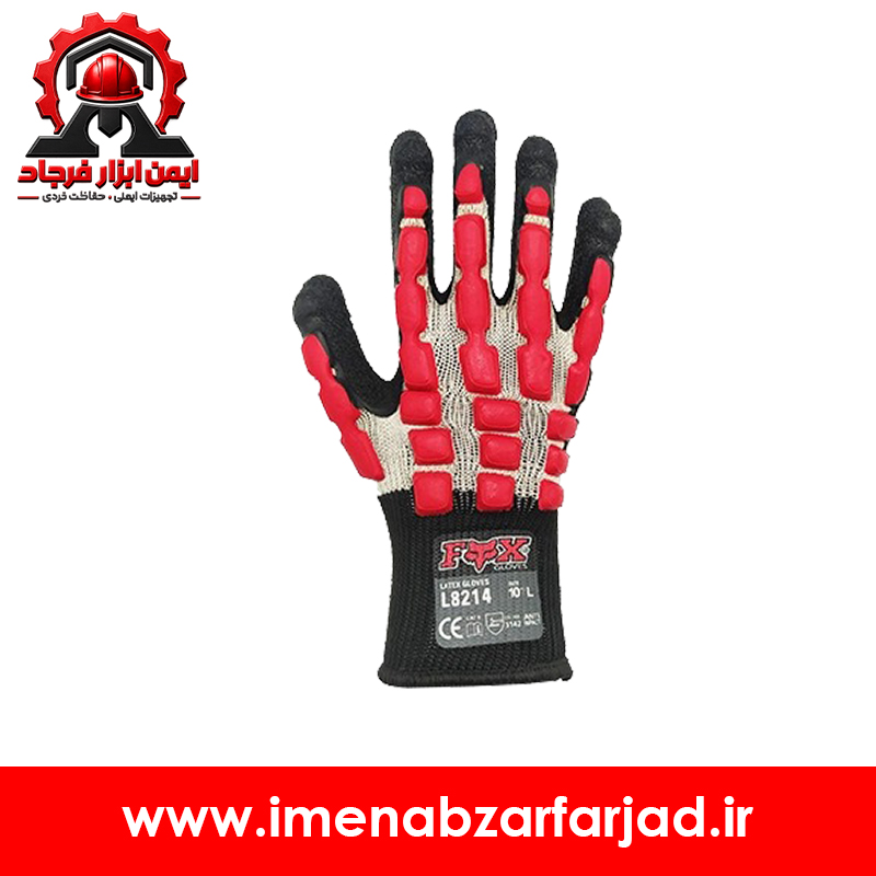 دستکش ضد ضربه فاکس مدل L8214