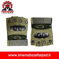 دستکش نیم انگشتی تاکتیکال ضد ضربه مردانه