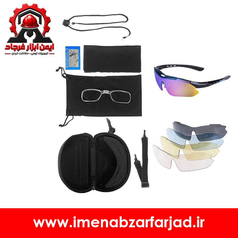 عینک کوهنوردی اوکلی 5 لنز اصل Oakley
