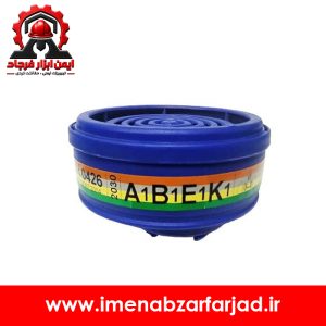 فیلتر ماسک نیم صورت شیمیایی 4 حالته اسپاسیانی