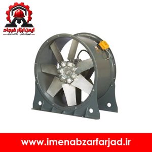 فن آکسیال سیلندری تخلیه دود F300 قطر 500 مدل DASH-NN2.2-2T-500-15-F300