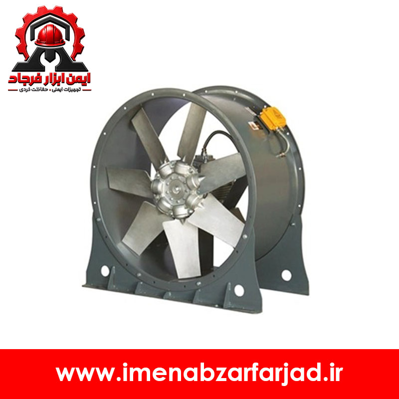 فن آکسیال سیلندری تخلیه دود F300 قطر 500 مدل DASH-NN2.2-2T-500-15-F300