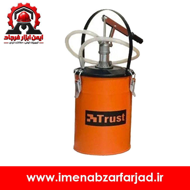 واسکازین پمپ 12 لیتری سطلی تراست مدل OLP12