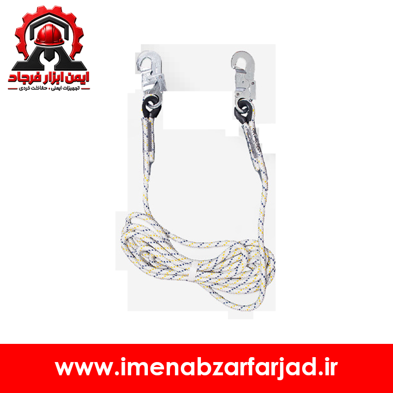 طناب افقی نجات مدل LP100 05TT با طول ثابت 5 متر