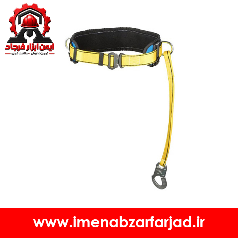 کمربند ایمنی سیمبانی مدل PB 31 با قلاب و طناب آویز