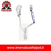 طناب رابط LB101 ABM تک شاخه ضد شوک با دوسرقلاب